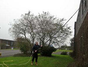 Commercial window cleaning in North Devon